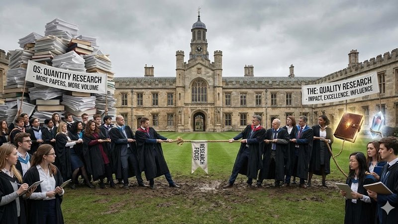 rankings quality vs quantity