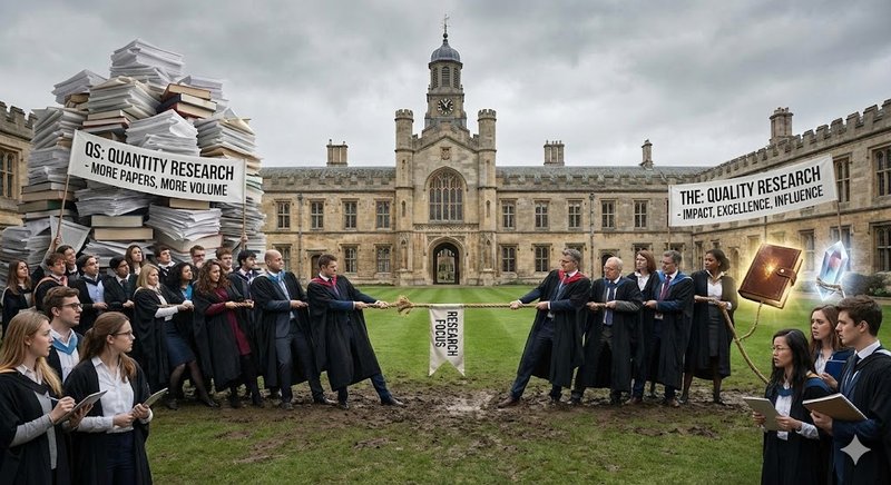 rankings quality vs quantity